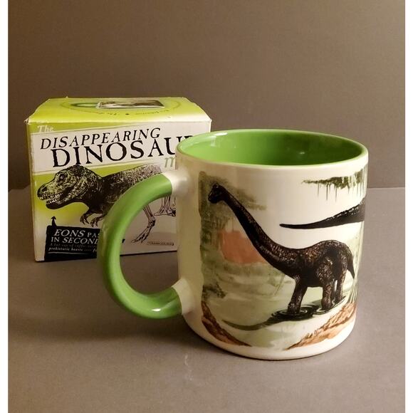 Disappearing Dinosaur Mug - Picture 1 of 4